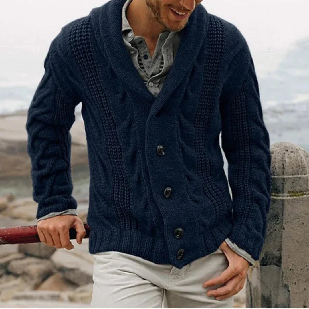Elegante Strickjacke mit Knopfleiste für Stilbewusste