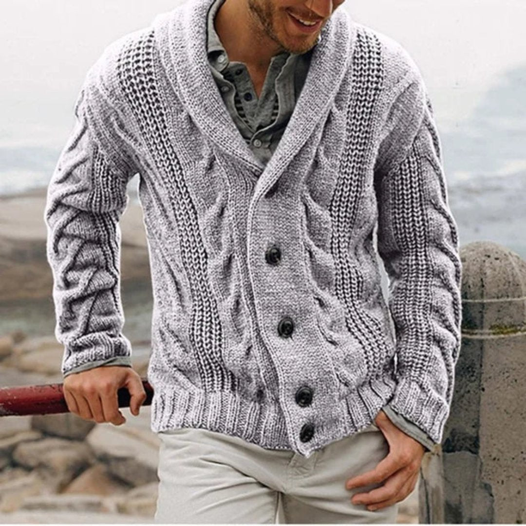 Elegante Strickjacke mit Knopfleiste für Stilbewusste