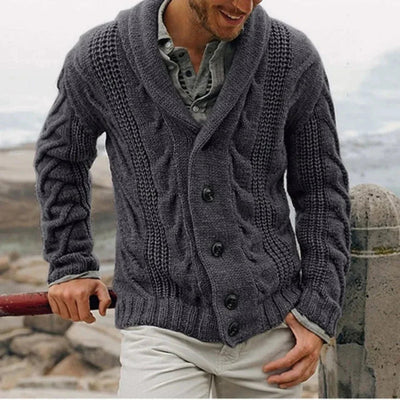 Elegante Strickjacke mit Knopfleiste für Stilbewusste