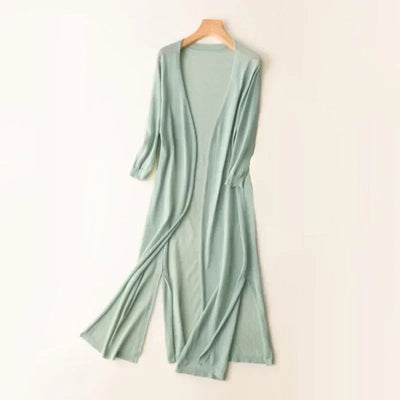 Elegante Strickjacke mit Offener Vorderseite