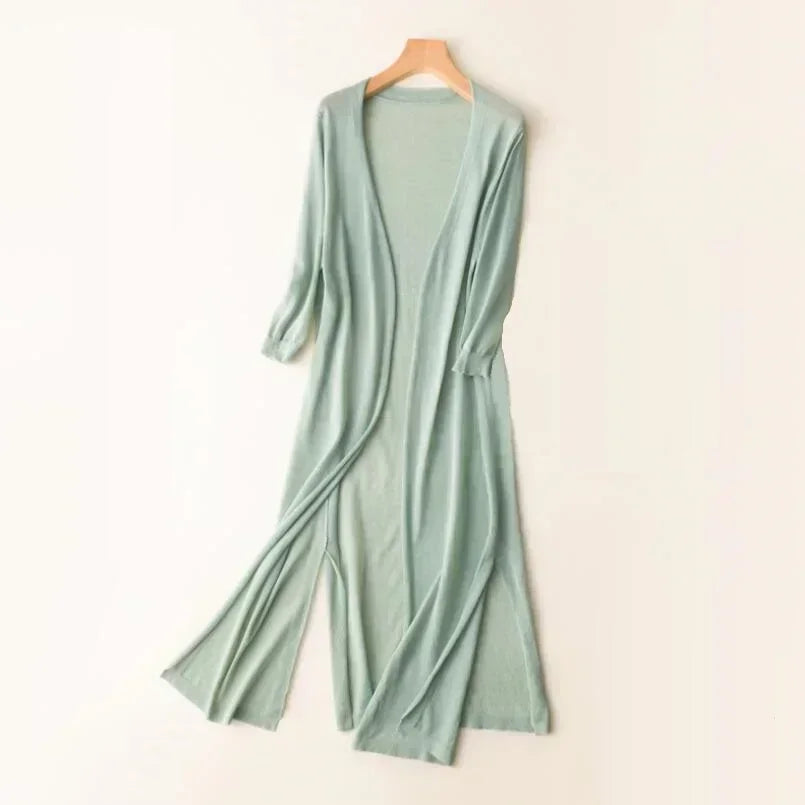 Elegante Strickjacke mit Offener Vorderseite