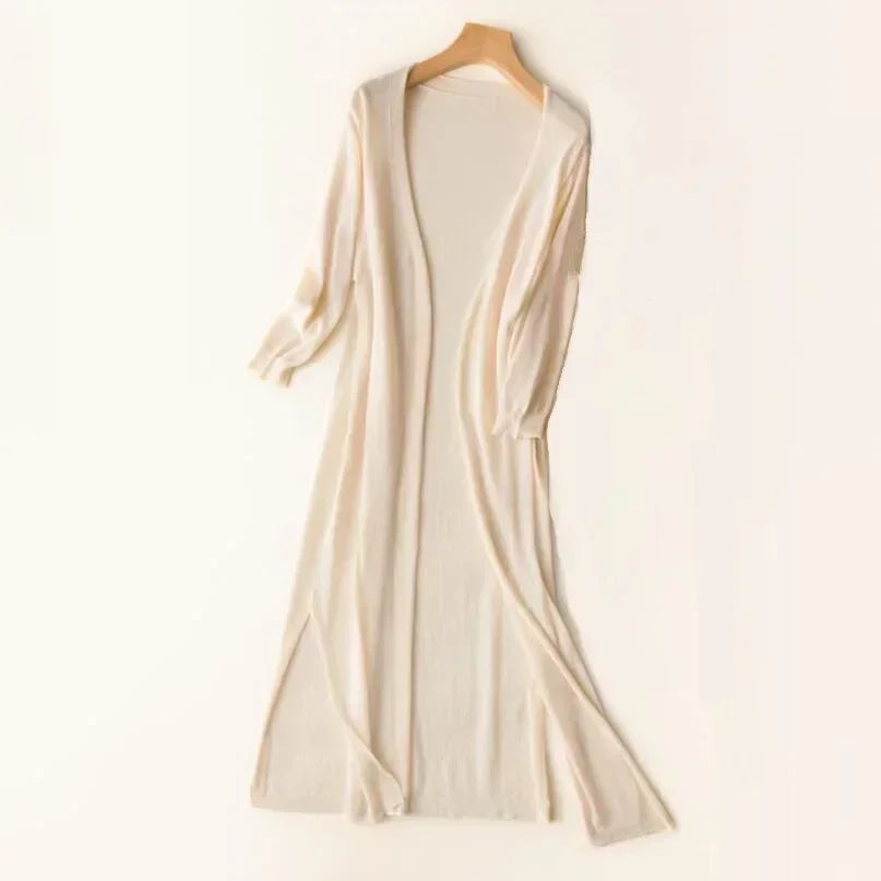 Elegante Strickjacke mit Offener Vorderseite