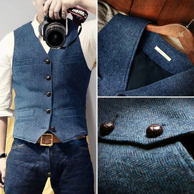 Elegante Vintage-Weste für stilvolle Auftritte
