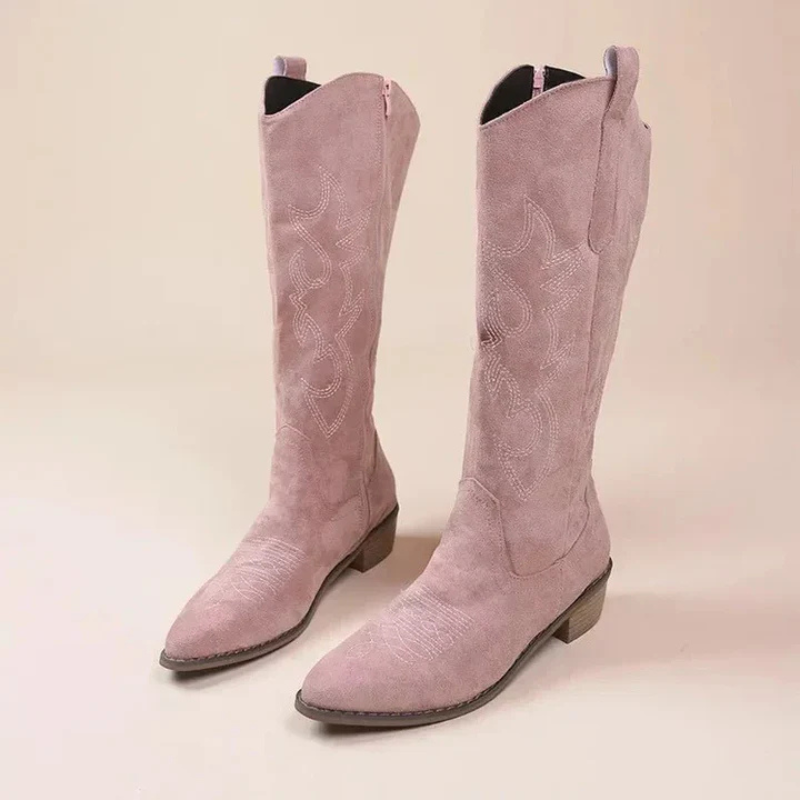 Elegante hohe Cowboystiefel mit Western-Flair