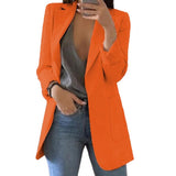 Eleganter Blazer für Damen – Orange