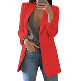 Eleganter Blazer für Damen – Rot