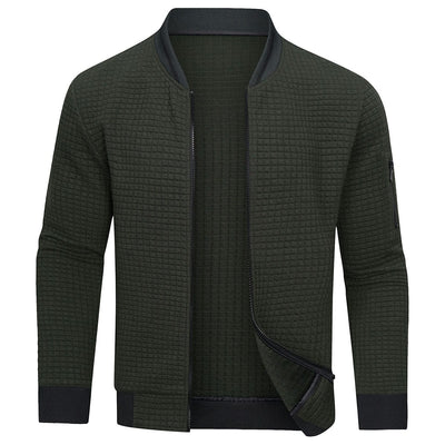 Eleganter Herrenpullover mit modernem Reißverschluss