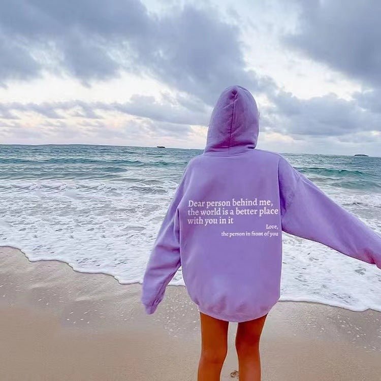 Eleganter Kapuzenpullover mit Kängurutasche für Alltag