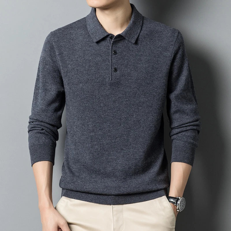 Eleganter Polo Pullover für stilvolle Augenblicke