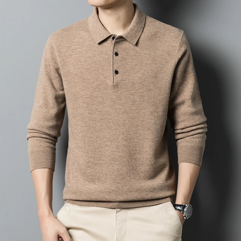 Eleganter Polo Pullover für stilvolle Augenblicke