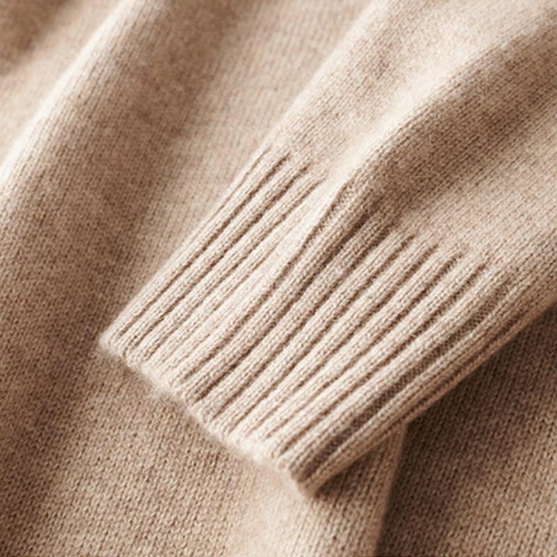 Eleganter Pullover mit Halbreißverschluss für Stilbewusste
