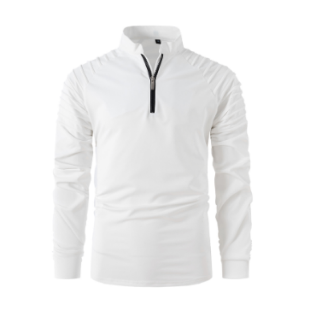 Eleganter Pullover mit Reißverschluss für jeden Tag