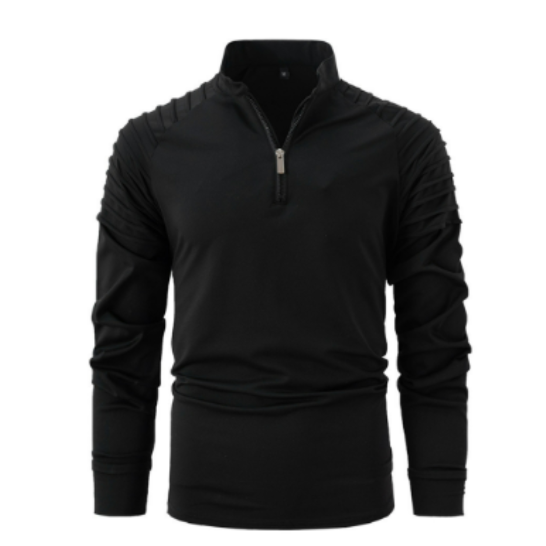 Eleganter Pullover mit Reißverschluss für jeden Tag