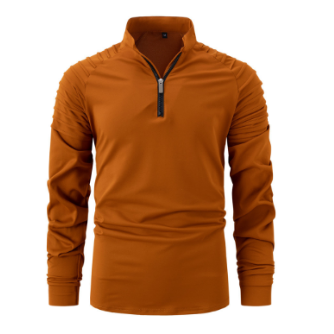 Eleganter Pullover mit Reißverschluss für jeden Tag