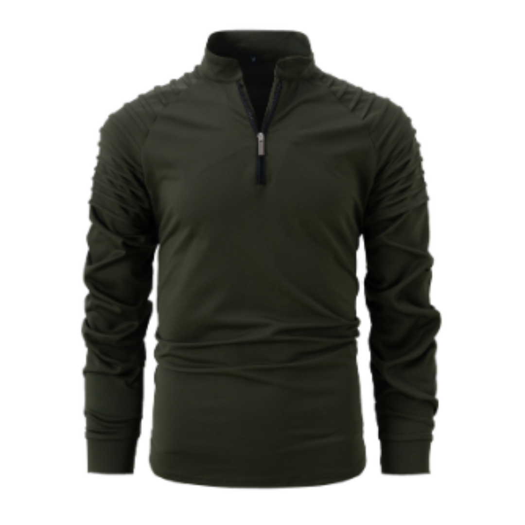 Eleganter Pullover mit Reißverschluss für jeden Tag