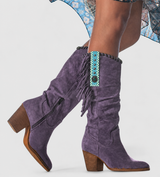 Marie | Orthopädische Komfort-Cowboystiefel Für Gesunde Und Sichere Schritte – Lila