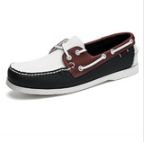 Peter | Herren Frühling Klassische Schnürschuhe – Schwarz-Weiß