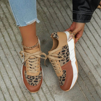 Eliora™ – Orthopädische Leopard-Sneakers