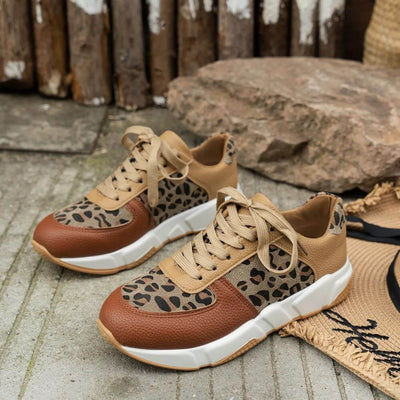 Eliora™ – Orthopädische Leopard-Sneakers