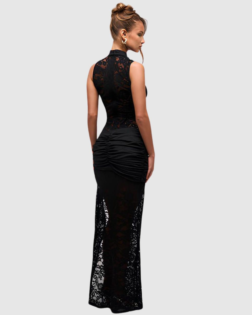 Ella – Elegante Spitzen-Maxikleid
