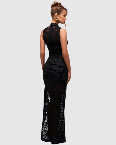 Ella – Elegante Spitzen-Maxikleid