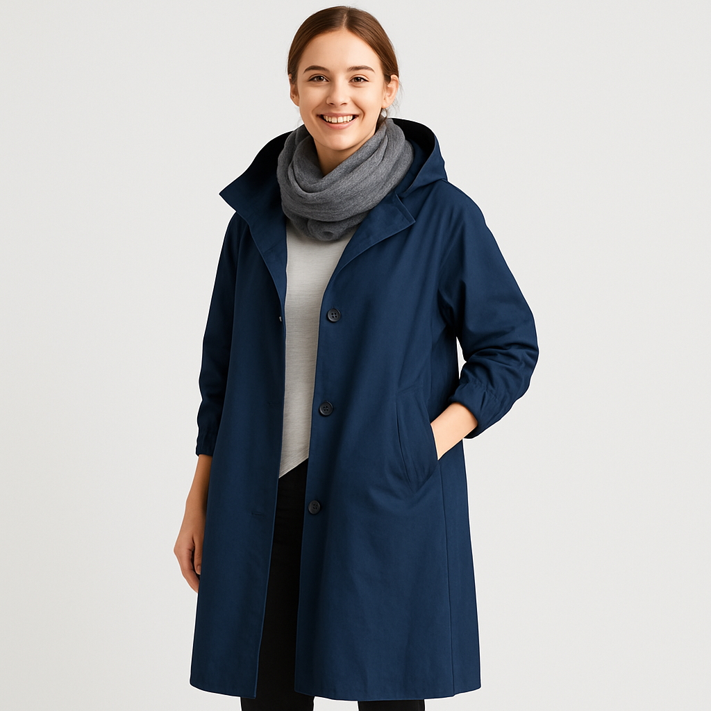 Ella | Zeitloser, wasserdichter Trenchcoat