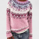 Amelia | Zeitlos Eleganter Pullover Für Damen – Rosa