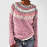 Amelia | Zeitlos Eleganter Pullover Für Damen – Rosa 2