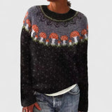 Amelia | Zeitlos Eleganter Pullover Für Damen – Schwarz