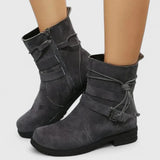 Johanna | Elegante Und Hochwertige Damenstiefel Für Stilvolle Auftritte – Grau