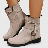 Johanna | Elegante Und Hochwertige Damenstiefel Für Stilvolle Auftritte – Beige