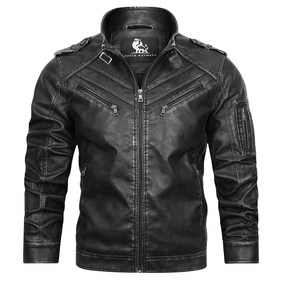 Markus® | Engine Lederjacke