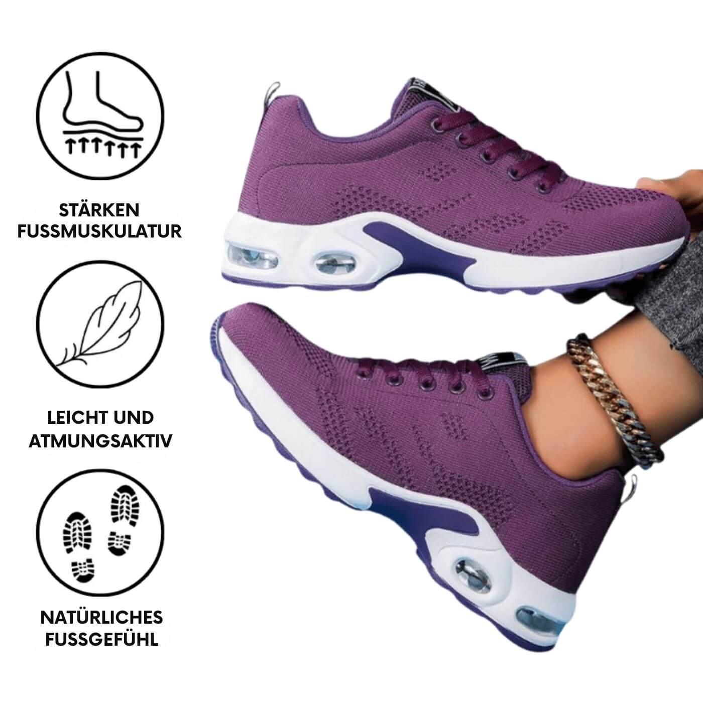 ErgoWalk™ – Orthopädische Schuhe für maximalen Komfort und Unterstützung