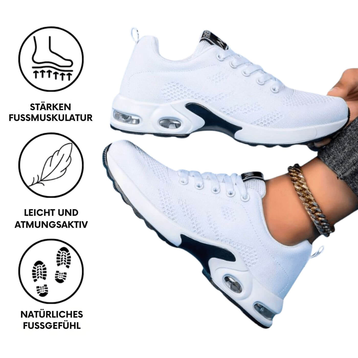 ErgoWalk™ – Orthopädische Schuhe für maximalen Komfort und Unterstützung