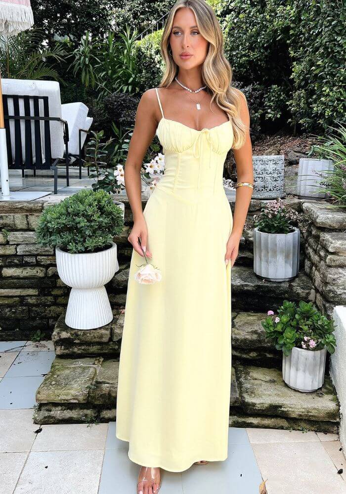 Erika – Elegantes Langkleid