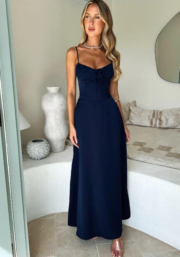 Erika – Elegantes Langkleid