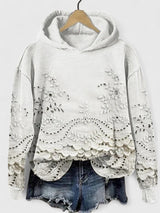 Ella | Eleganter Und Stilvoller Pullover Für Damen – Weiß