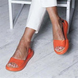 Estina | Leichte Damensandalen für den Sommer – Orange