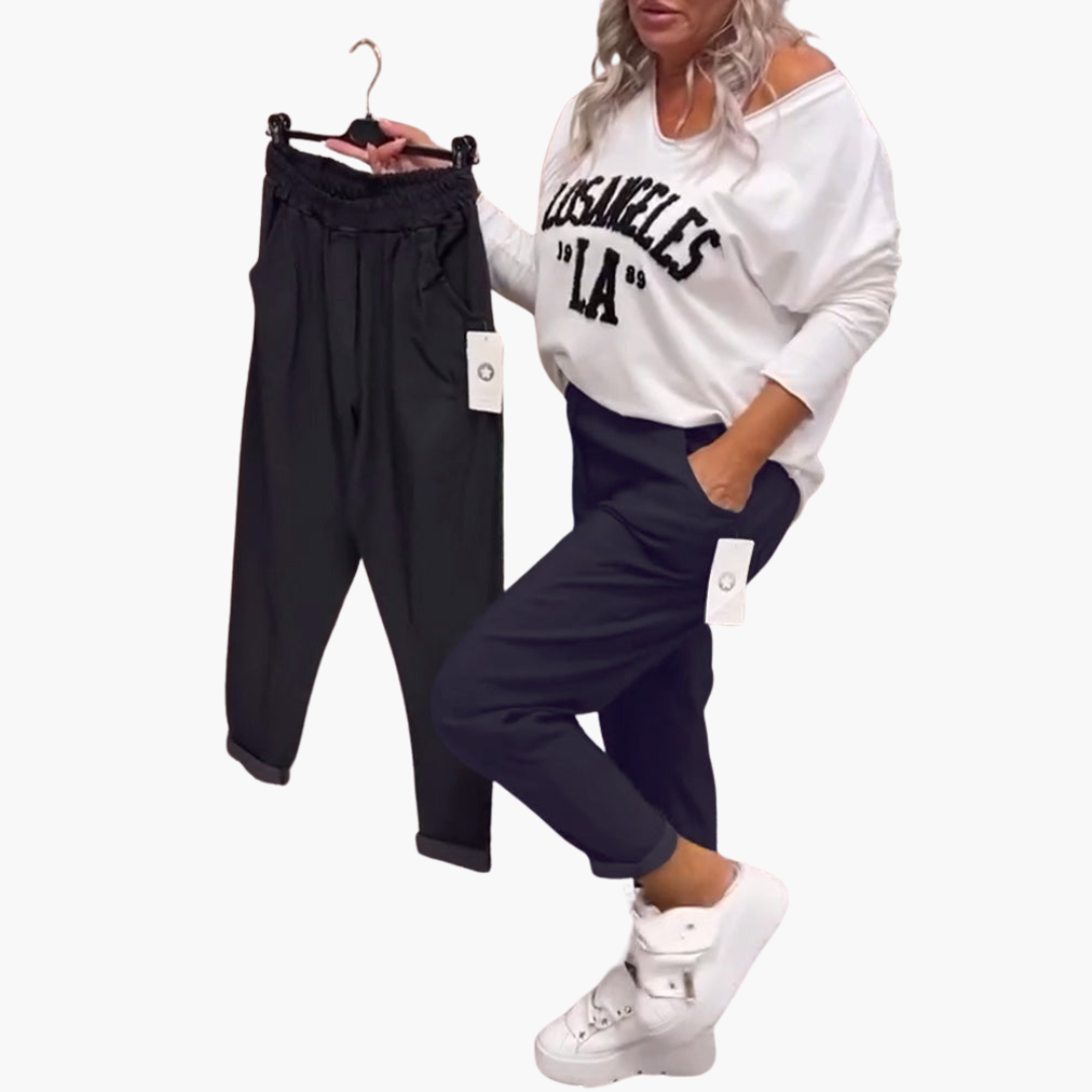 Elegante Damen Freizeithose