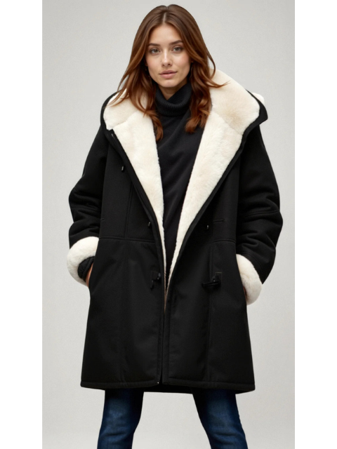 Damen Kapuzenjacke | Warm gefüttert und wasserabweisend