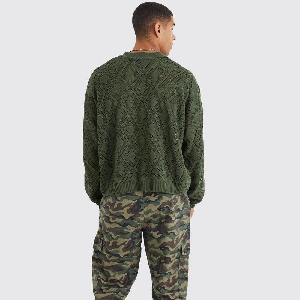 Leichtes Herren Strickshirt