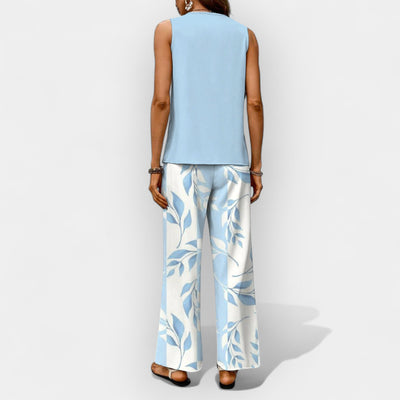 Modernes Damen Zweiteiler Set