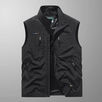 Falco – Atmungsaktive Cargo-Weste mit vielen Taschen