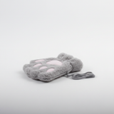 Fingerlose Pfotenhandschuhe mit Innenfutter – Grau