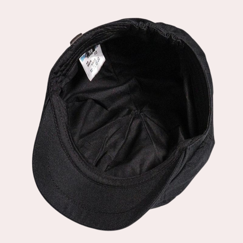 Flache Mütze | Retro | Vintage | Baskenmütze | Herrenhut