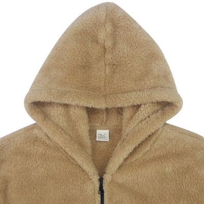 Fleece-Hoodie | Warm | Mit Reißverschluss | Teddy-Hoodie | Fleecejacke für Männer