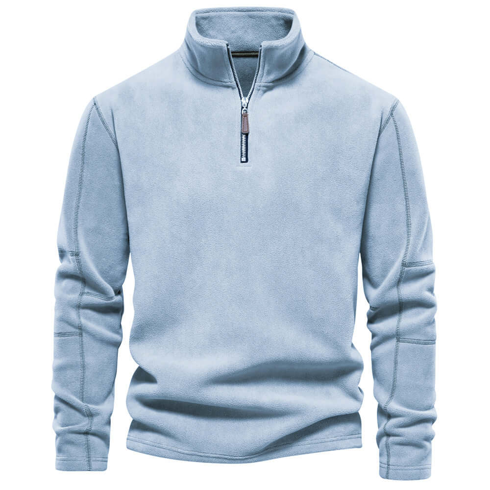 Fleece Pullover - Half Zip - Warm - Quarter Zip Fleece - Fleece für Männer