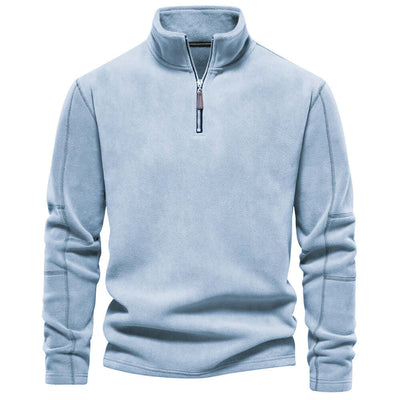 Fleece Pullover - Half Zip - Warm - Quarter Zip Fleece - Fleece für Männer