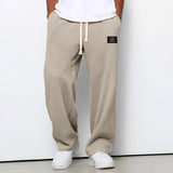Freizeithose Herren | Lockerer Schnitt & bequemer Kordelzugbund – Khaki