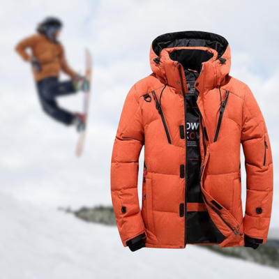 Herren Winterparka mit abnehmbarer Kapuze - Wasserdicht & Wärmend